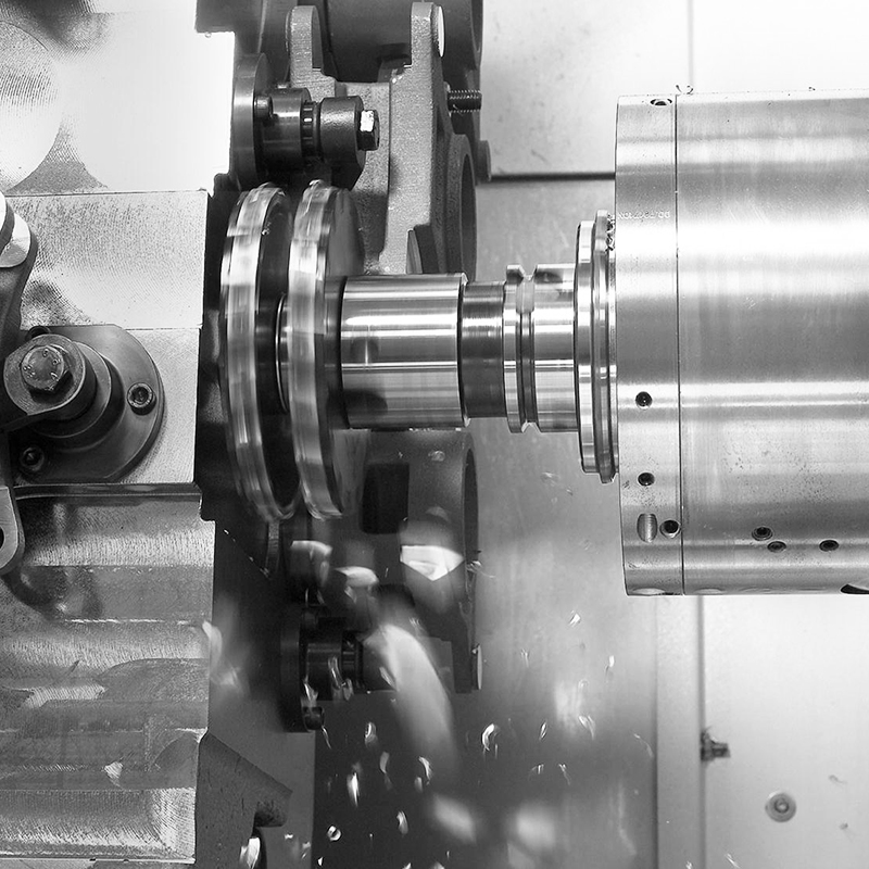Horizontal machining center structure composition